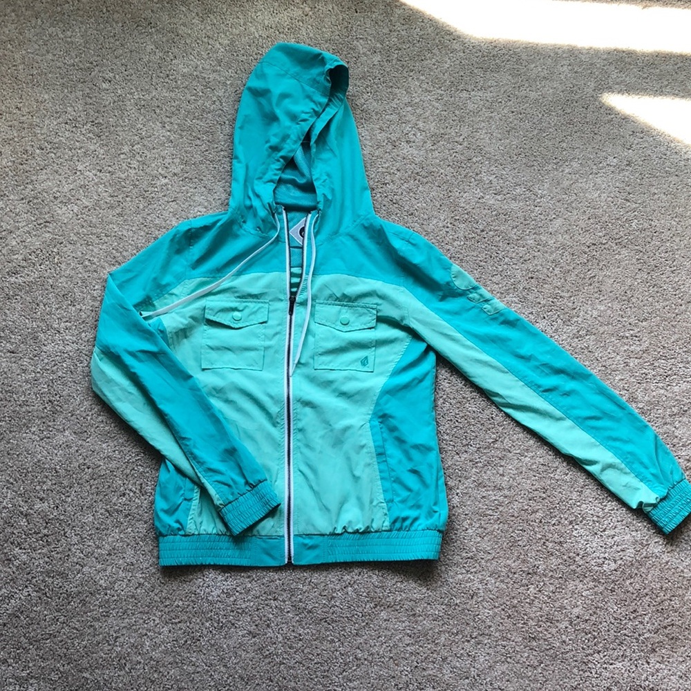 Volcom zip up wind breaker